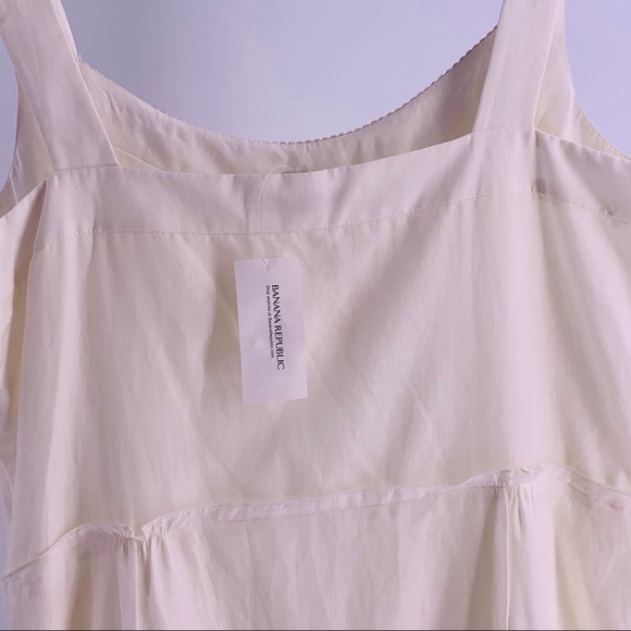 BANANA REPUBLIC Silk Cotton Embroidery Dress - Picture 6 of 8